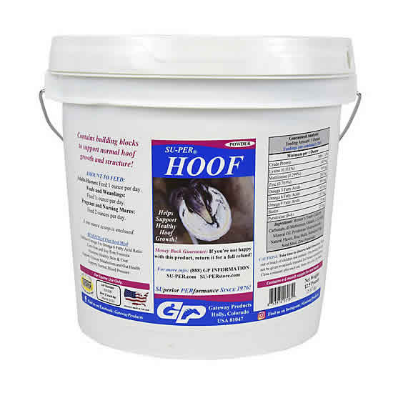 SU-PER Hoof Powder supplement, hoof care supplement