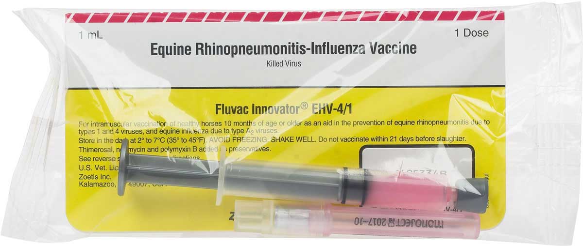 Equine Rhinopneumonitis Influenza Vaccine, Equine Herpesvirus (EHV),